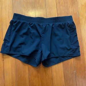 Fabletics black run shorts XL